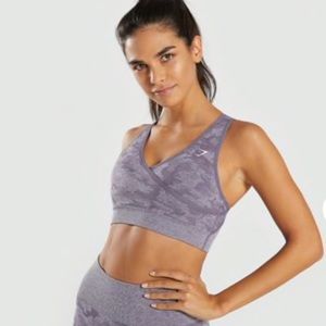 GYMSHARK CAMO BRA